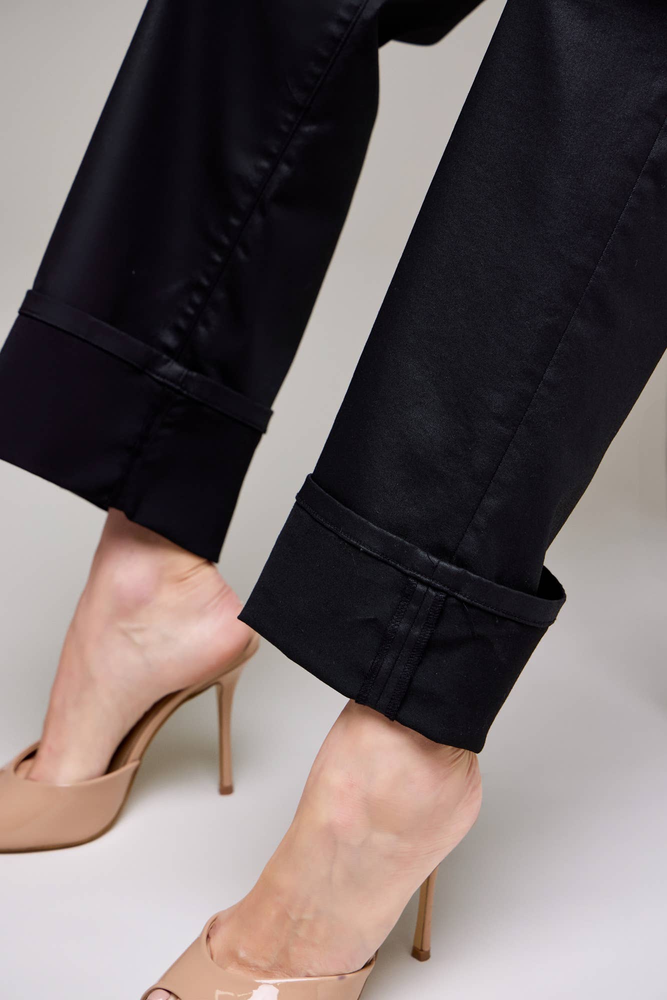 Coated Cuffed 32" Inseam Classic Straight