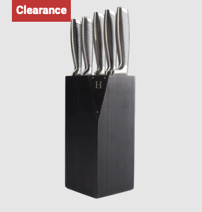 6-Piece Stainless Steel Knife Set