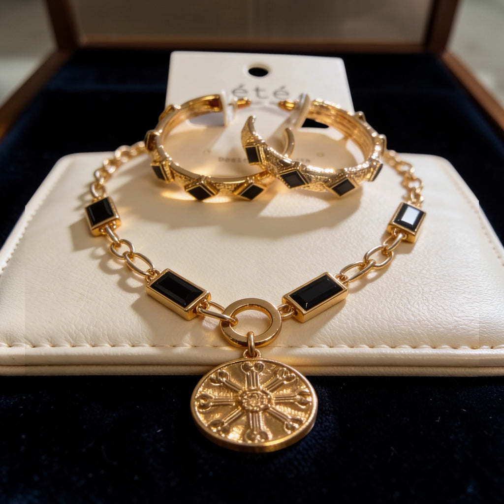 Midnight Luxe Gold Set