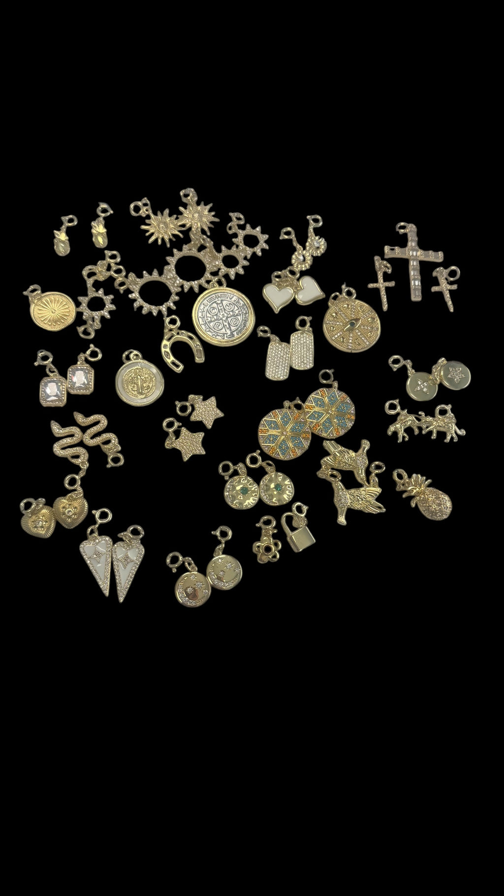 Klassy Rounds Charm Collection Purchase chain get 5 charms