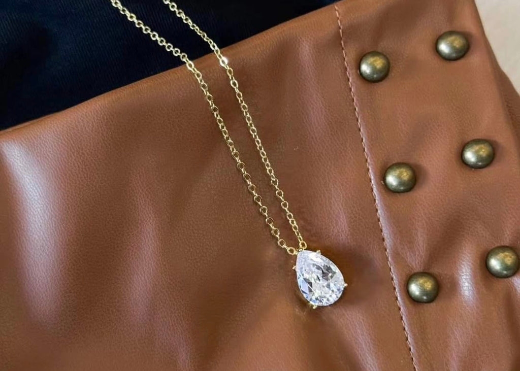 Joy Diamond Pendant Necklace – Gold
