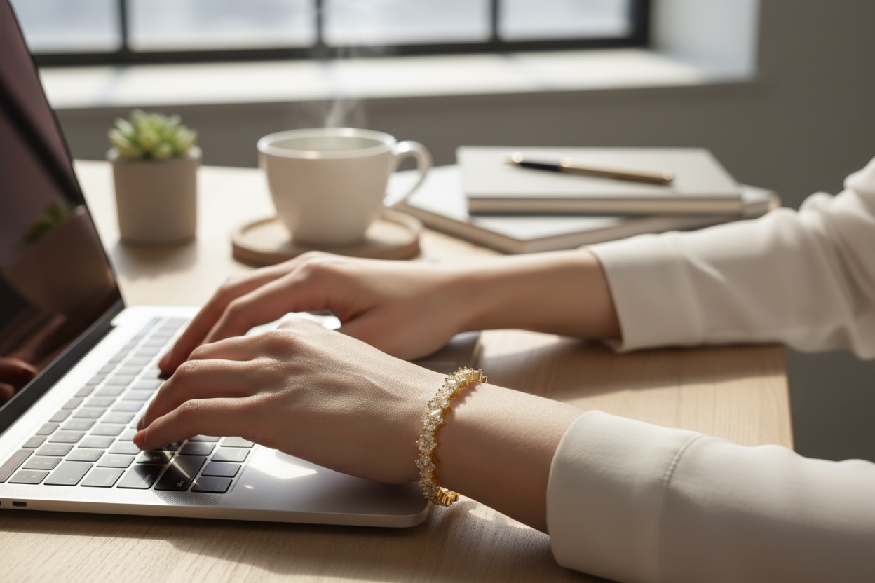 Glow Tennis Bracelet