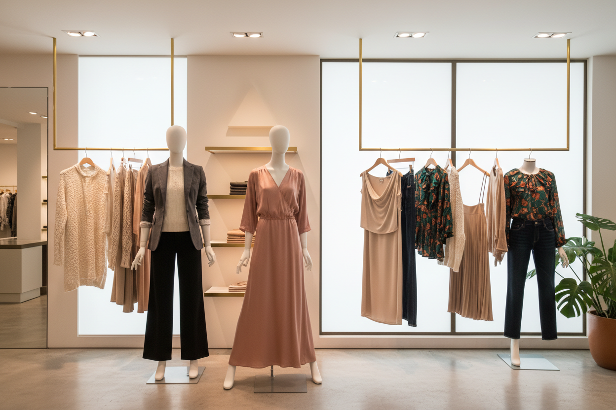 clothing no shoes or purses