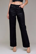 Coated Cuffed 32" Inseam Classic Straight