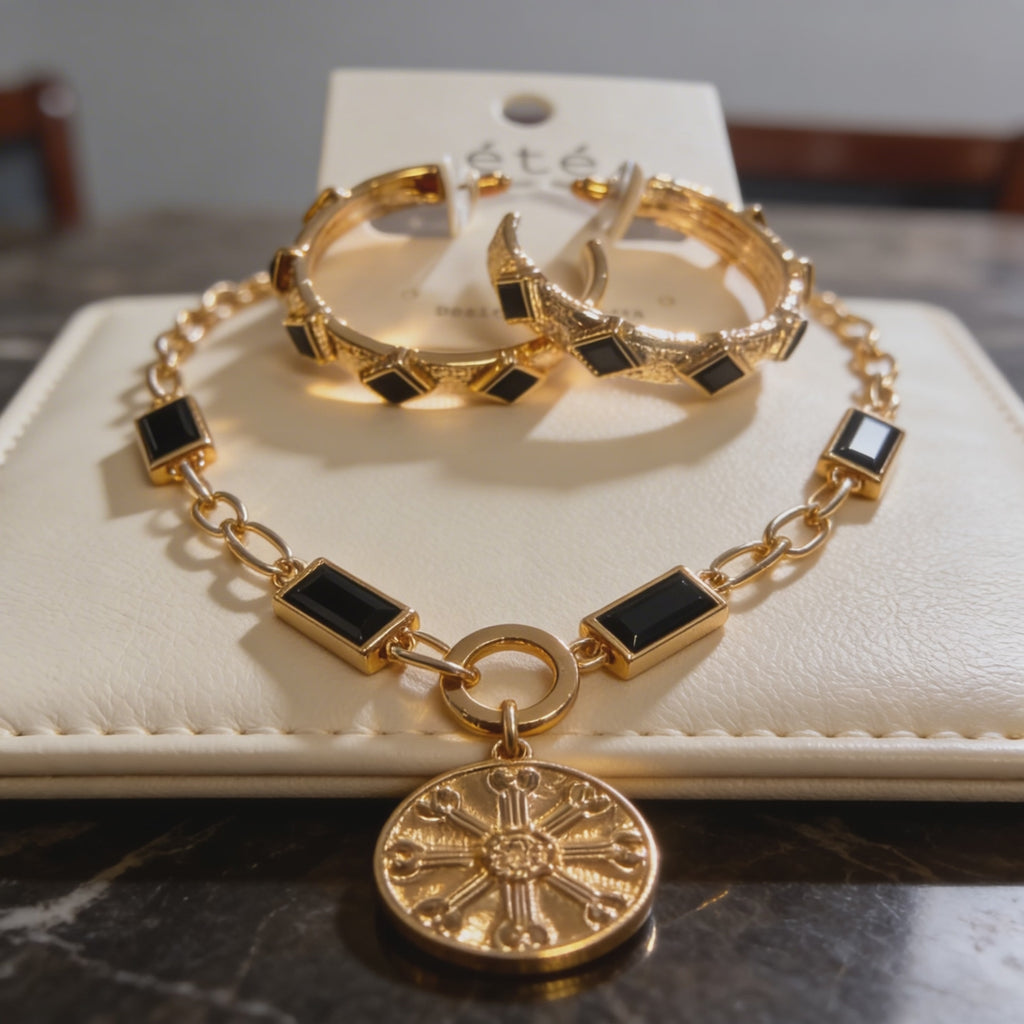 Midnight Luxe Gold Set